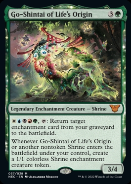 🔥 Go-Shintai of Life's Origin Kamigawa- Neon Dynasty Commander decks